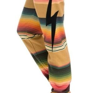 Aviator Nation Multicolor Striped Pants